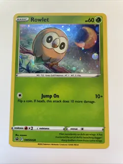 Rowlet SWSH220 - SWSH: Sword & Shield Promo Cards Holo (LP) - Image 1