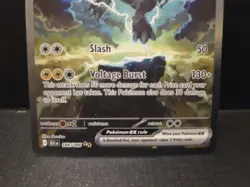 Pokemon Zekrom EX Black Bolt Special Illustration Rare Card #166/086 SV DAMAGED - Image 5