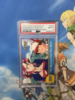 PSA 8 Topps The Mandarin Island Miss Match OR16 Non Holo Pokemon Card - Image 1