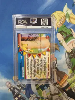 PSA 8 Topps The Mandarin Island Miss Match OR16 Non Holo Pokemon Card - Image 3