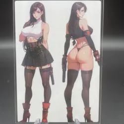 Tifa Lockhart Anime Waifu Card Doujin ACG Goddess Holo - Image 1