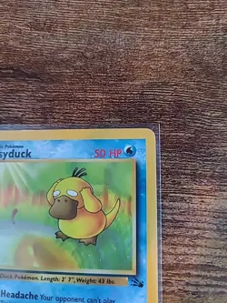 Psyduck 53/62 1st Edition - Fossil Set 1999 WOTC Pokemon Card - LP/NM - Image 4