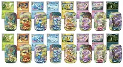 Pokemon Prismatic Evolutions 8 Mini-Tins w Promo Cards Costco 2pack Confirmed ✅ - Image 1