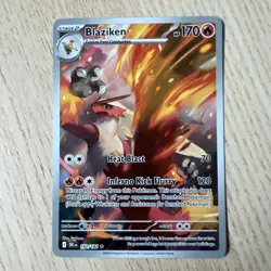Blaziken 192/182 Destined Rivals Full Art Pokemon TCG Card Mint - Image 1