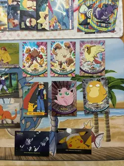 Vintage Pokemon Card Lot Topps Rainbow Foil Etc Fire Charizard 165 Cards NM/LP - Image 2