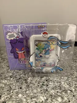 Pokemon S-Chinese Gengar Card Frame Case Gift Box CSUC 012 Altaria CHR Holo NM - Image 1