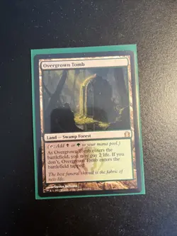 Magic the Gathering Overgrown Tomb Return to Ravnica Regular NM Card - Image 1