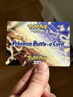 2003 Pokemon - Lady Astrid 129-8002 Rare Pokemon Battle E-Reader Card LP - Image 2