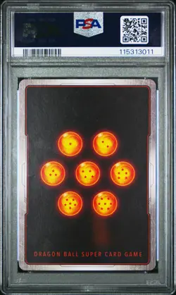 2023 DRAGON BALL SUPER CARD GAME SER 20 POWER ABSORBED YOU ARE NUMBER ONE PSA 10 - Image 2