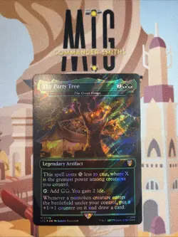 The Great Henge - The Party Tree ✨ Borderless SURGE FOIL ✨ MTG NM LOTR (0378) - Image 1