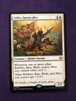 Valley Questcaller R MTG Bloomburrow NM - Image 1