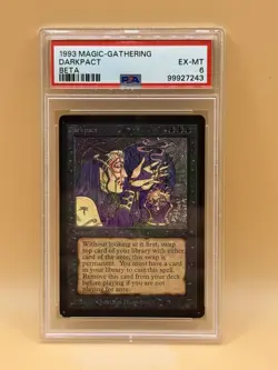Darkpact – MTG Beta (1993) – PSA 6 EX-MT - Magic the Gathering - Image 1