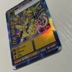 The Miracle Four Digimon Digi-Battle Promo Card DM-02 - Image 3