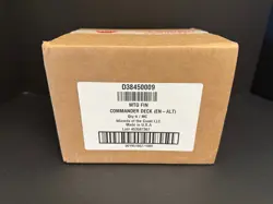 MAGIC THE GATHERING MTG FINAL FANTASY SEALED 4 BOX COMMANDER DECK CASE (B) - Image 1