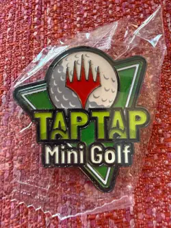 New MTG Magic MagicCon Las Vegas 2026 Tap Tap Mini Golf Planeswalker Enamel Pin - Image 1