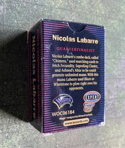 Magic MtG World Championships Deck Brussels 2000 Nicolas Labarre Complete - Image 2
