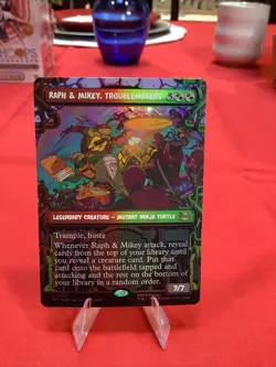 Raph & Mikey, Troublemakers (Showcase) Teenage Mutant Ninja Turtles Foil - Image 1
