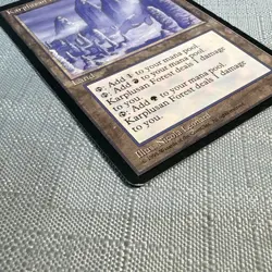 MTG Magic The Gathering Karplusan Forest Ice Age MP - Image 2