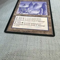 MTG Magic The Gathering Karplusan Forest Ice Age MP - Image 3