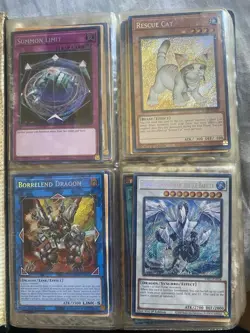 Yugioh Small Binder Collection Filled With tons Of Rare Cards - Image 1