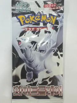 Korean Pokemon Scarlet & Violet "White Flare" sv11W Booster Pack 1pack - Image 1