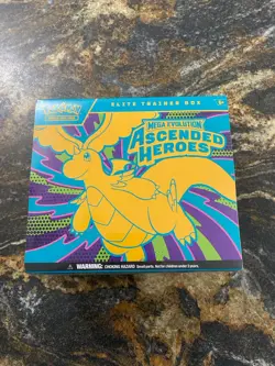 Pokemon Mega Evolution Ascended Heroes ETB New Unopened Factory Sealed - Image 1