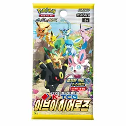 Pokemon Sword & Shield Booster Pack "Eevee Heroes" s6a Factory SELAED Korean ver - Image 1