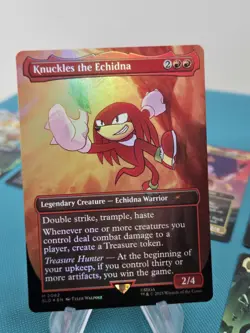 Magic Secret Lair x Sonic Friends And Foes Foil Set OPENED w/ Bonus Card - Image 5