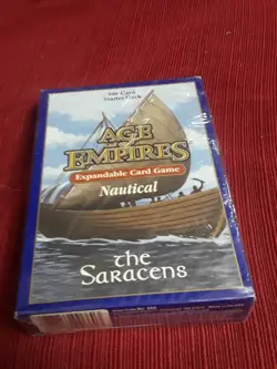 rare Age Empires nautical saracens CCG tcg card game SEALED theme starter deck - Image 1