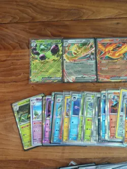 Pokemon TCG Destined Rivals Lot 6 Double Rare EX Cards Near Mint Rares Reverse - Image 2