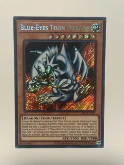 🔥 YUGIOH Blue-Eyes Toon Dragon SRL-EN000 SECRET RARE MINT - Image 1