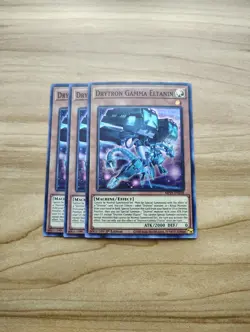 Yu-Gi-Oh! - Drytron Gamma Eltanin 3X - Full Playset Super Rare / Holo MP21-EN238 - Image 1