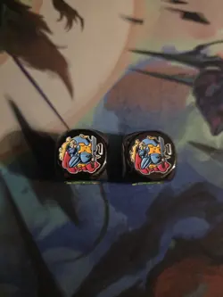 Amanda LaPalme ManaMoon Heavy Metal Dice Set GOAT Series Yu-Gi-Oh! X2 - Image 1