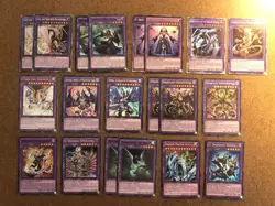 Yugioh Lot: Dragon Master, El Shaddoll, Light And Darkness, Garura, Winda, Cyber - Image 1