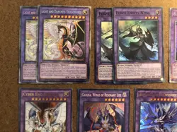 Yugioh Lot: Dragon Master, El Shaddoll, Light And Darkness, Garura, Winda, Cyber - Image 2