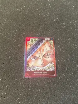 One Piece Roronoa Zoro Premium Collection Film Red ST01-013 Promo Card - Image 1
