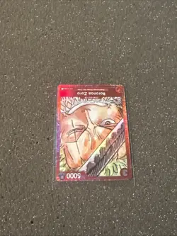 One Piece Roronoa Zoro Premium Collection Film Red ST01-013 Promo Card - Image 3