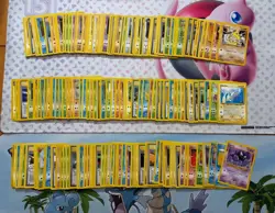 Vintage Pokemon Card Lot WOTC Sets Era Fire 165+ - Image 1
