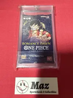 One Piece TCG - OP-01 English Booster Pack (1) - MINT - Image 2