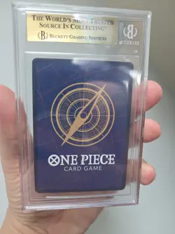 2025 One Piece Carrying On Will Monkey D Luffy Wanted Alt Art #OP13-118 BGS 10 - Image 2