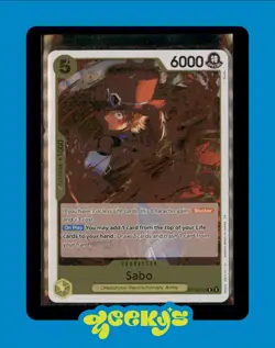 Sabo OP12-100 Legacy of the Master ONE PIECE CCG English $2MIN ORDER - Image 1