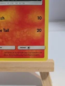 POKEMON Charmander 18/147 SM3 Burning Shadows Holo Common TCG Card - Image 4