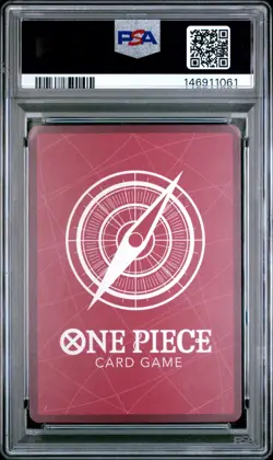 2025 ONE PIECE PROMOS PSA MAGAZINE EXCLUSIVE #001 SHANKS PSA 10 - Image 2