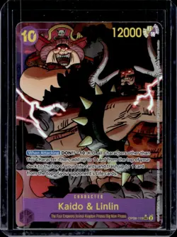 2024 One Piece Two Legends Kaido & Linlin Secret Rare #OP08-119 - Image 1