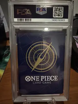 2024 One Piece EN P-043 Monkey D Luffy Convention Exclusive Foil PSA 10 - Image 2