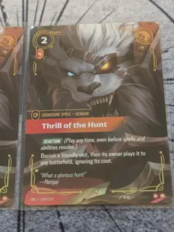 Thrill of the Hunt x2 - Foil 184/219 Unleashed Riftbound League of Legends [ENG] - Image 4