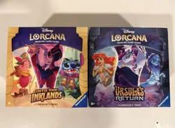 Disney Lorcana Inkland & Ursula’s Illumineer’s Troves New Sealed - Image 1