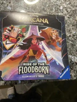 Brand New DISNEY LORCANA Rise of the Floodborn Illumineers Trove Box - Image 1