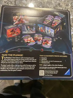 Brand New DISNEY LORCANA Rise of the Floodborn Illumineers Trove Box - Image 3