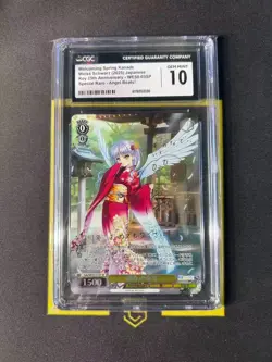 2025 Weiss Schwarz Key 25th Ann. WE50-03SP Special Rare Signature CGC10 FCZX - Image 1
